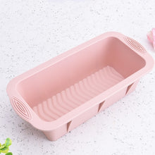 Load image into Gallery viewer, Silicone Baking Mould Cheese Plate Square Cake Mould DIY Easy Release High Temperature Resistance Kitchen Toast Bread Mold
