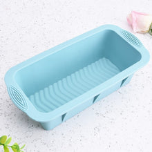 Load image into Gallery viewer, Silicone Baking Mould Cheese Plate Square Cake Mould DIY Easy Release High Temperature Resistance Kitchen Toast Bread Mold
